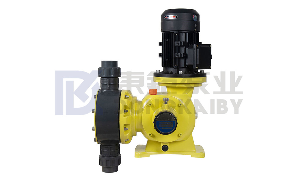 Istraktura at prinsipyo ng Mechanical diaphragm metering pump